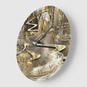 Winnende Jackson Fantasy Futuristic City Grote Klok (Hoek)