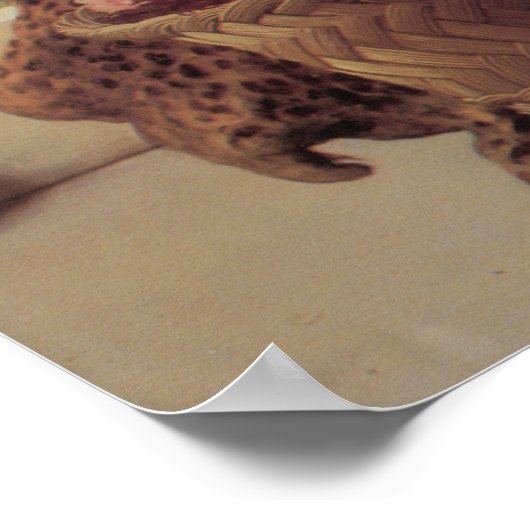 Winnende kein - Lord Frederic Leighton Poster (Hoek)