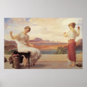 Winnende kein - Lord Frederic Leighton Poster (Voorkant)