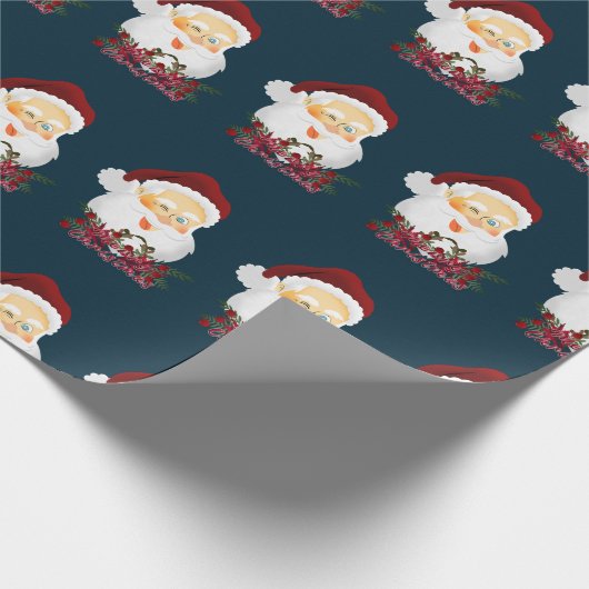 Winnende Kerstmis Cadeaupapier (Hoek)