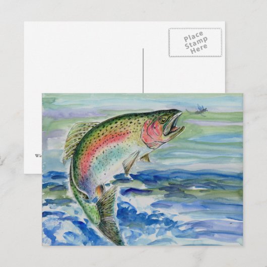 Winnende kunst van S. Yi Grade 7 Briefkaart (Voorkant / Achterkant)