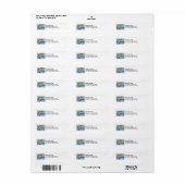 Winnende kunst van S. Yi Grade 7 Etiket (Full Sheet)
