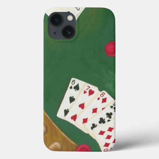Winnende poker zes tot tien Case-Mate iPhone case (Achterkant)