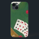 Winnende poker zes tot tien iPhone 13 hoesje<br><div class="desc">Als alleen elke pokerhand zo goed was! Een zes tot tien rechte is de winnende hand in dit schilderij van Chariklia Zarris. Geef jezelf een winnende hand door dit stuk te kopen!</div>