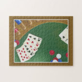 Winnende poker zes tot tien legpuzzel (Horizontaal)