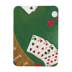 Winnende poker zes tot tien magneet
