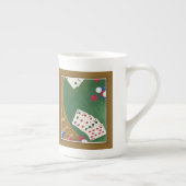 Winnende poker zes tot tien porselein kop (Rechts)