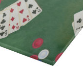 Winnende poker zes tot tien snijplank (Hoek)