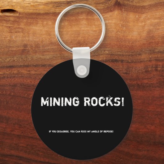 Winnende Rocks! Sleutelhanger (Voorkant)