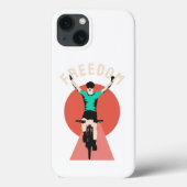 Winner Biker Retro Stijlvrijheid Case-Mate iPhone Case (Achterkant)