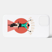 Winner Biker Retro Stijlvrijheid Case-Mate iPhone Case (Achterkant (horizontaal))