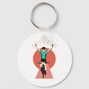 Winner Biker Retro Stijlvrijheid Sleutelhanger