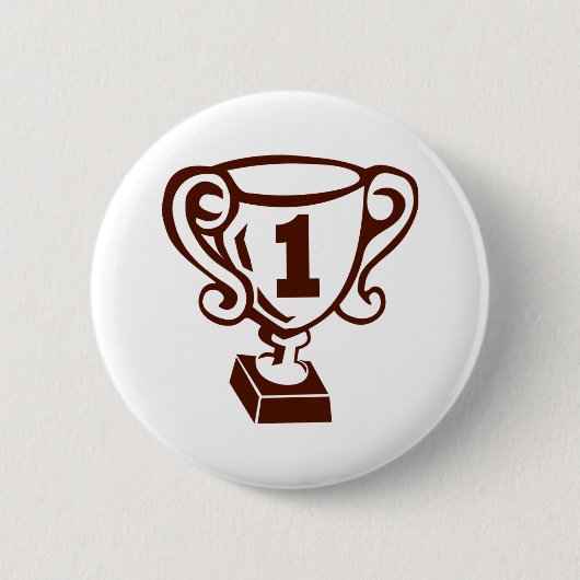 Winner - Champion Ronde Button 5,7 Cm (Voorkant)