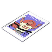 Winner die me definieert notitieboek (Linkerzijde)