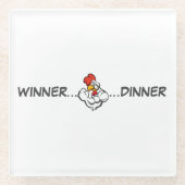 Winner Dinner Grill Glass Onderzetter Olympian Inf (Voorkant)