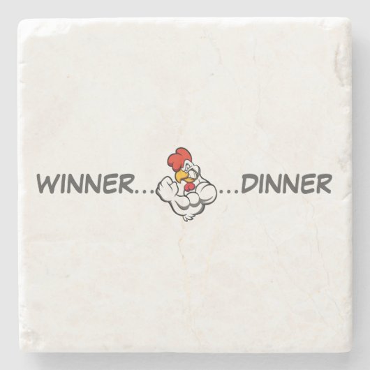 "Winner Dinner" Grill Onderzetter Olympian Efort (Voorkant)