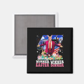 Winner Easter Dinner Trump Bunny Hunt Eggs Happy E Magneet (Voorkant / Achterkant)