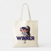Winner fan sports dall tote bag (Achterkant)
