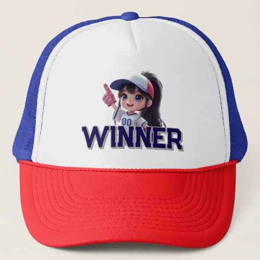 winner fan sports dall trucker pet (Voorkant)