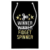Winner Fidget Spinner Klein Cadeauzakje (Achterkant)