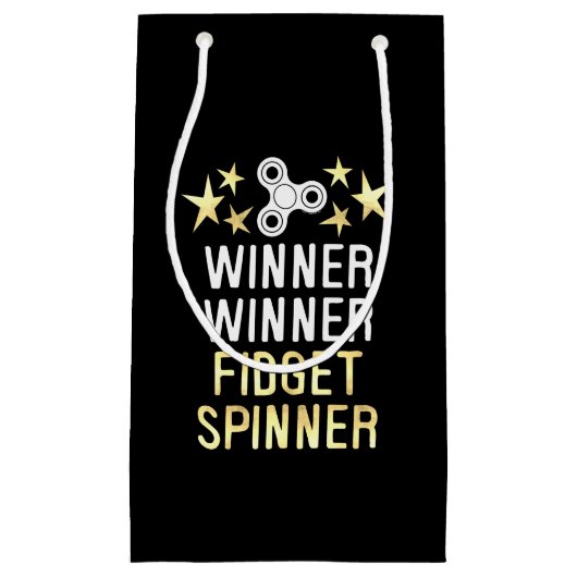 Winner Fidget Spinner Klein Cadeauzakje (Voorkant)