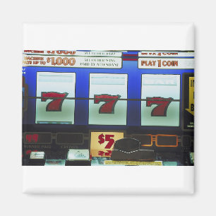 Winner Lucky Slot Machine Magneet