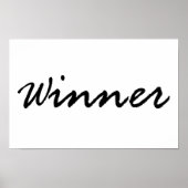 Winner Poster (Voorkant)