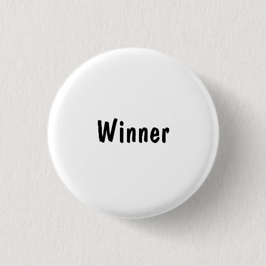 Winner Ronde Button 3,2 Cm (Voorkant)