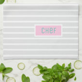 Winner Stripes Bleek pasta Theme Chef Theedoek (Gevouwen)