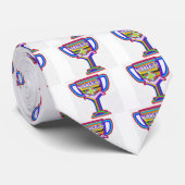 Winner Trophy:  Acrylic Art Stropdas (Opgerold)