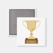 Winner Trophy Magneet (Voorkant / Achterkant)