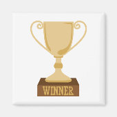 Winner Trophy Magneet (Voorkant)