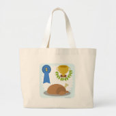 Winner Winner Chicken Dinner Grote Tote Bag (Voorkant)