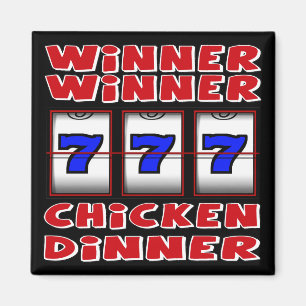 WINNER WINNER CHICKEN DINNER MAGNEET