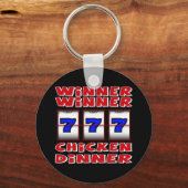 WINNER WINNER CHICKEN DINNER SLEUTELHANGER (Voorkant)