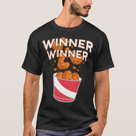 Winner Winner Chickens Dinner T-shirt (Voorkant)