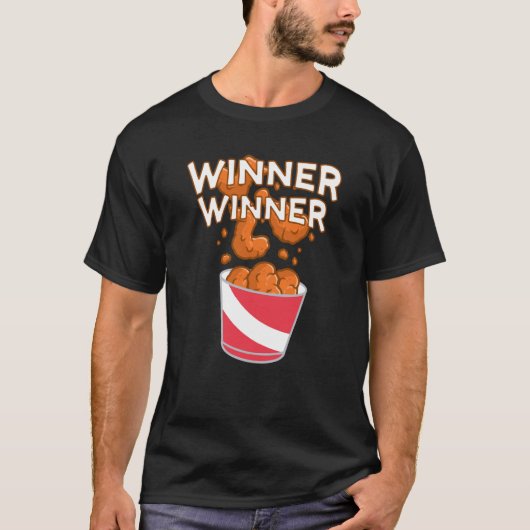 Winner Winner Kippen Diner 3 T-shirt (Voorkant)