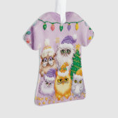WINNER! WINNER! Tacky Christmas Sweater Contest  O Ornament (voorkant)