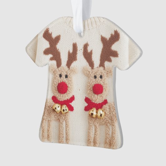 WINNER! WINNER! Tacky Christmas Sweater Contest   Ornament (voorkant)