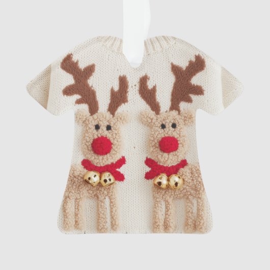 WINNER! WINNER! Tacky Christmas Sweater Contest   Ornament (voorkant)