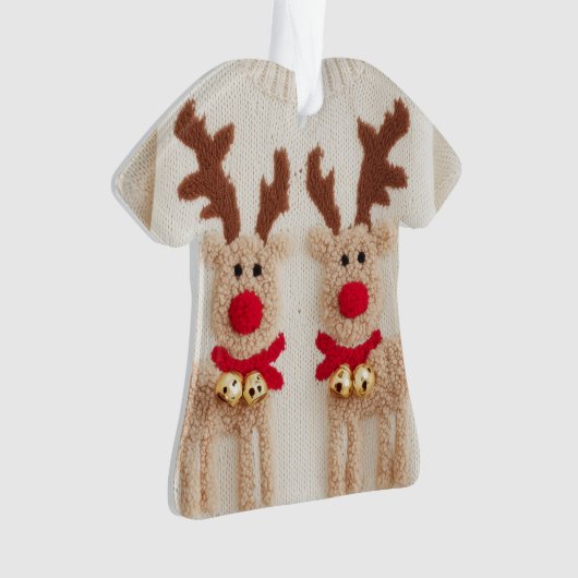 WINNER! WINNER! Tacky Christmas Sweater Contest   Ornament (voorkant)