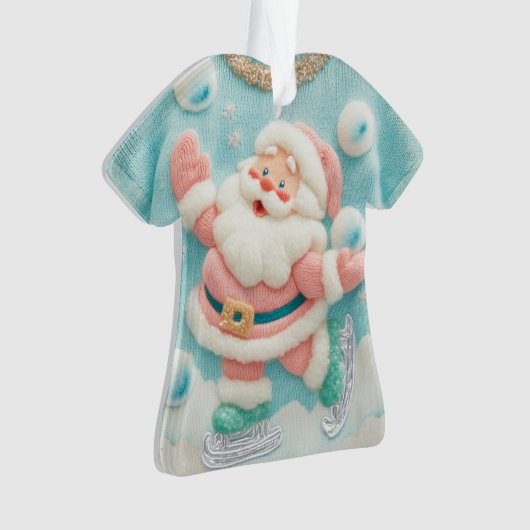 WINNER! WINNER! Tacky Christmas Sweater Contest  Ornament (voorkant)