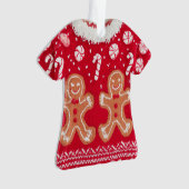 WINNER! WINNER! Tacky Christmas Sweater Contest  Ornament (voorkant)