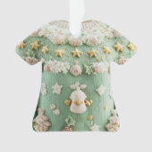 WINNER! WINNER! Tacky Christmas Sweater Contest  Ornament (voorkant)