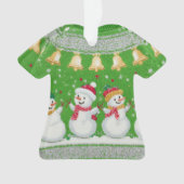 WINNER! WINNER! Tacky Christmas Sweater Contest Ornament (voorkant)