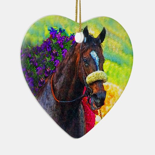 Winners Circle Keramisch Ornament (Rechts)