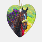 Winners Circle Keramisch Ornament (Links)