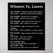 Winners Vs Losers Poster (Voorkant)