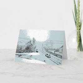 Winney Hill, Harthill met Woodall. Kaart