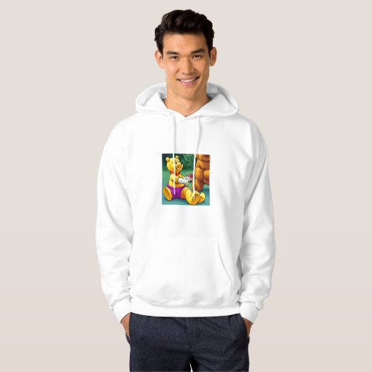 Winnie de Poeh 2. Hoodie (Voorkant volledig)